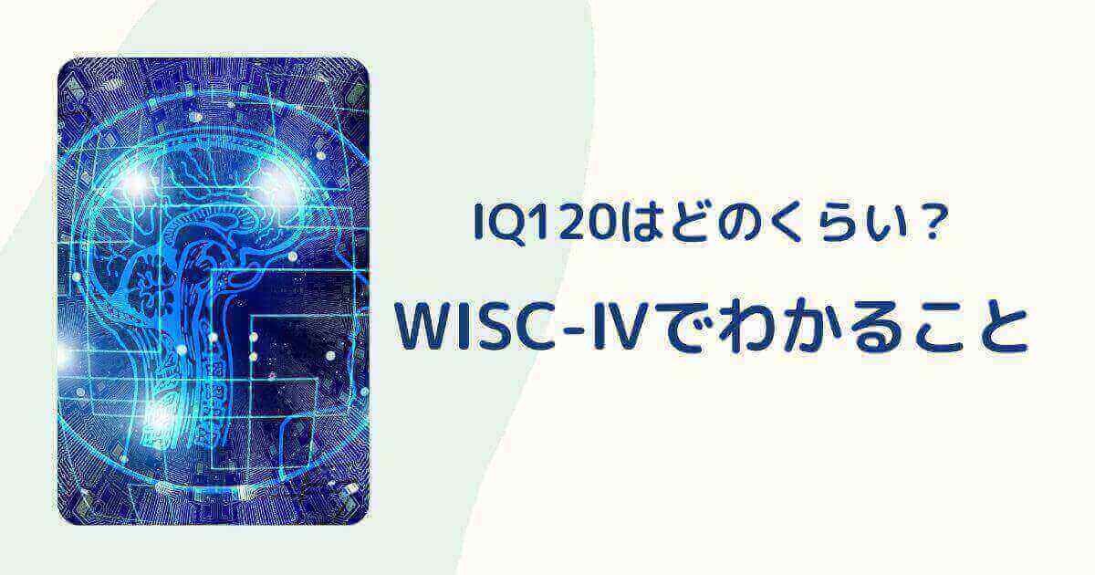 WISCの差が20・30・40ある